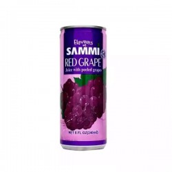 Sammi Red Grape Juice Can 240 ml