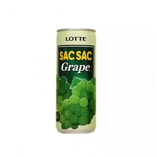 Lotte Sac Sac Grape Drink 240 ml