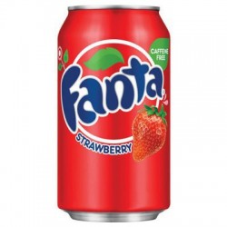Fanta Strawberry Can (Imported) 320 ml
