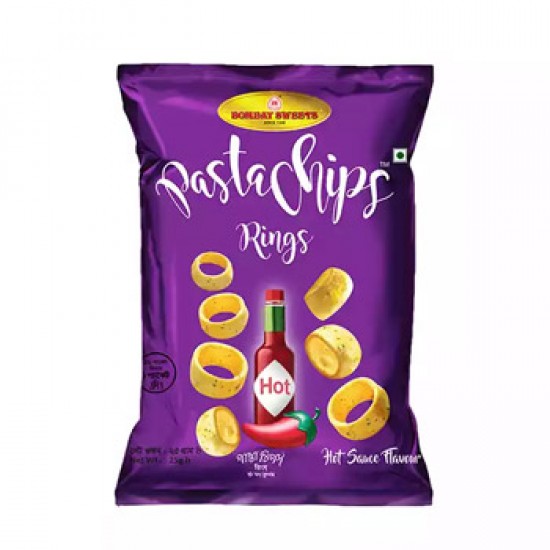 Bombay Sweets Pasta Rings Hot Sauce Flavour 25 gm