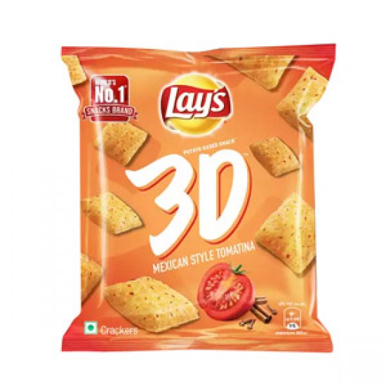 Lay's Mexican Shape 3D Chips 37 gm