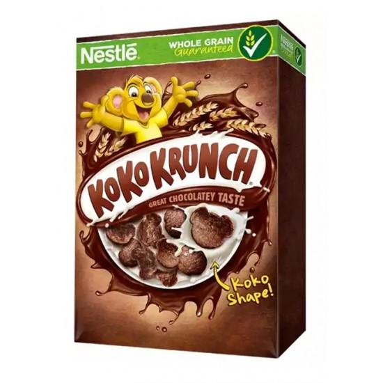 Nestlé KOKO KRUNCH Chocolate Cereal Box 330 gm