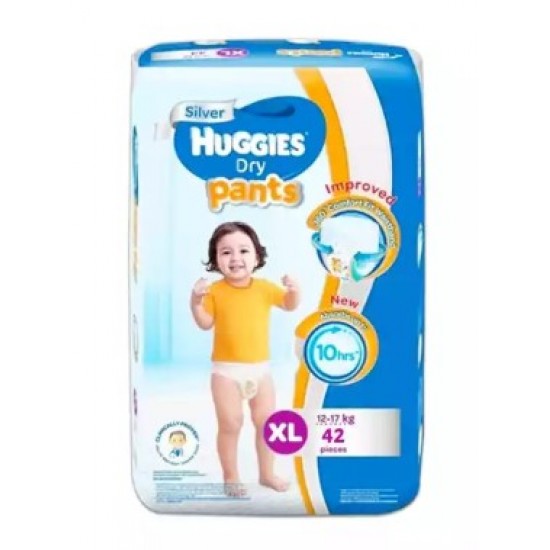 Huggies Dry Pants Baby Diaper Pant XL 12-17 kg (Malaysia) 42 pcs