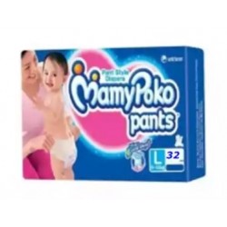 MamyPoko Pants Diaper (Pant) L 9-14 kg (India) 32 pcs