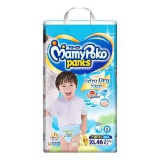 MamyPoko Pants Boys Diaper (Pant) XL 12-17 kg (Thai) 46pcs