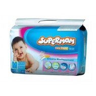 SUPERMOM Baby Diaper Belt M 6-11 kg 26 pcs