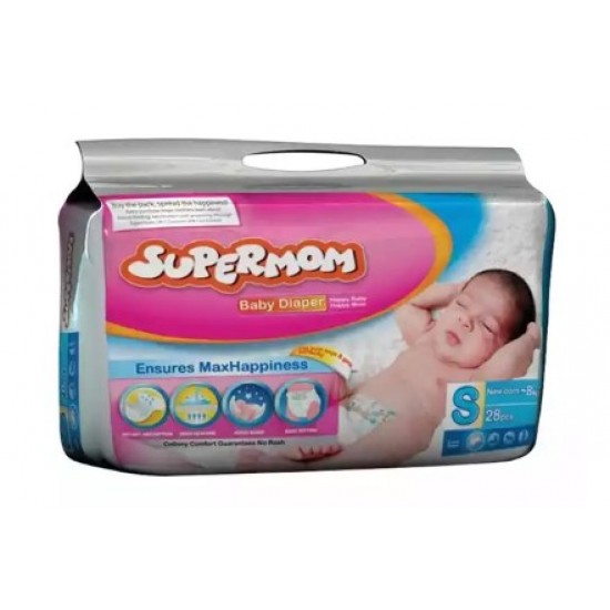 SUPERMOM Baby Diaper Belt S New Born-8 kg 28pcs