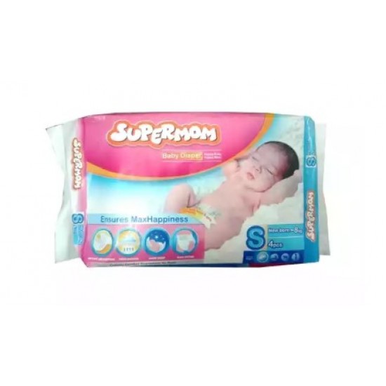 SUPERMOM Baby Diaper Belt S New Born-8 kg 28pcs