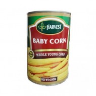 Harvest Whole Young Baby Corn Can 425 gm
