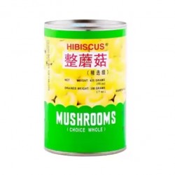 Hibiscus Mushrooms Choice Whole Can 425 gm