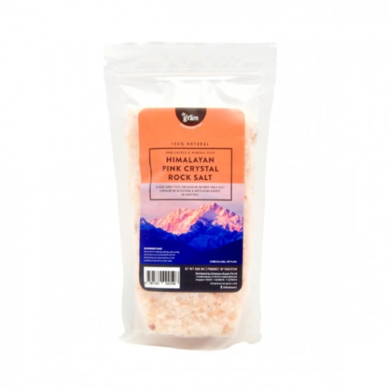Dr Gram Himalayan Pink Crystal Rock Salt- 500g