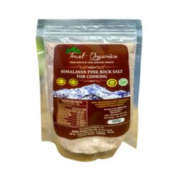 Trust Organics Himalayan Pink Rock Salt For Cooking- 500gm