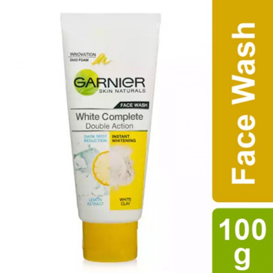 Garnier Light White Complete DUO Action Face Wash 100 gm