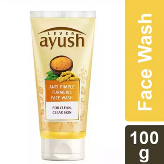 Lever Ayush Face wash Anti Pimple Turmeric 40 ml
