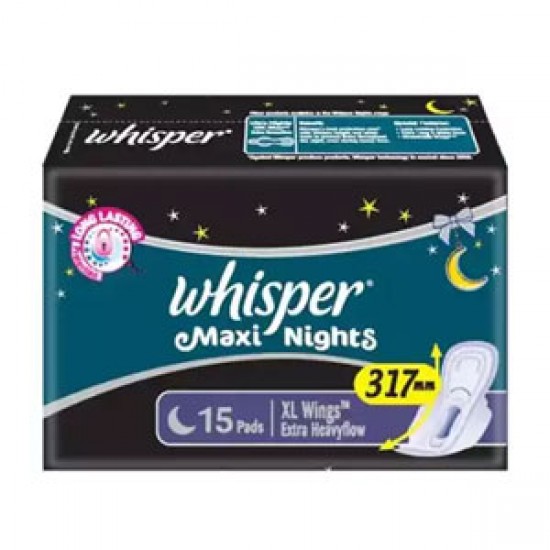 B3 Whisper Maxi Nights Xl Wings 15 Pads