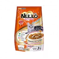 Foodinnova Cat Food Nekko Love Mix- Salmon,Lamb & Rice 3 kg