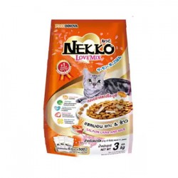 Foodinnova Cat Food Nekko Love Mix- Salmon,Lamb & Rice 3 kg