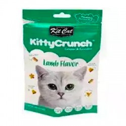 Kit cat Kitty crunch Cat Food Lamb flavor 60 gm