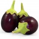 Round Brinjals Black (Net Weight ± 50 gm) 700 gm